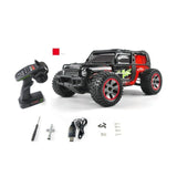 1:10 Full-scale Four-wheel Drive Remote High-speed Off-road Vehicle 2.4G Rock Crawlers RC Climbing Desert Car RC Car