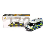 1/76 Alloy Hong Kong FSD Police Car and Ambulance Model Simulation Retro Vehicle Metal diecast Collection toy model display