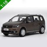 1:18 High Meticulous VW TOURAN MPV Alloy Model Car Static Metal Model Vehicles With Original Box