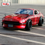 Maisto 1:18 1971 Nissan Datsun 240Z Devil's edition Red Sports Car Diecast Model Car Toy New In Box Free Shipping NEW ARRIVAL